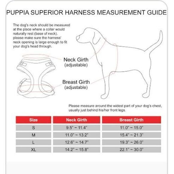 Red Adjustable Dog Harness - Picture 4 of 7